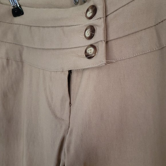 Beige stretchy pants - Picture 2 of 6